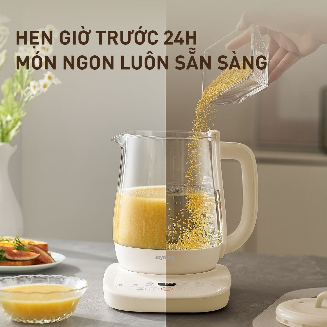 Ấm trà dưỡng nhan Joyoung JTM-125
