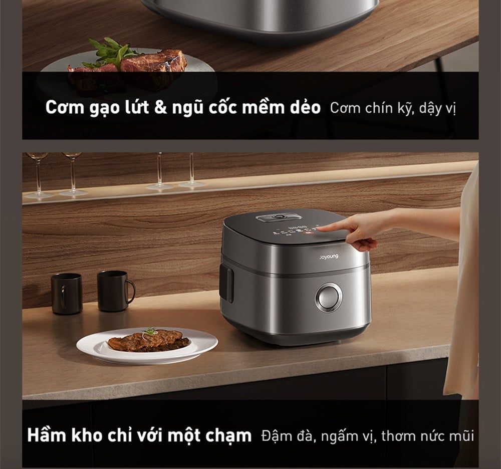 Chạm có ngay món ngon trên JNRC-40N6 Ultra
