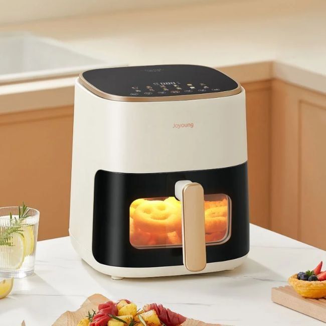 vẻ ngoài nồi chiên không dầu JAF-566
