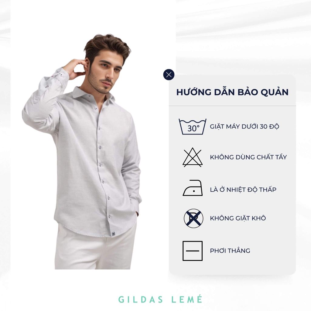 hướng dẫn bảo quản áo sơ mi st raphael