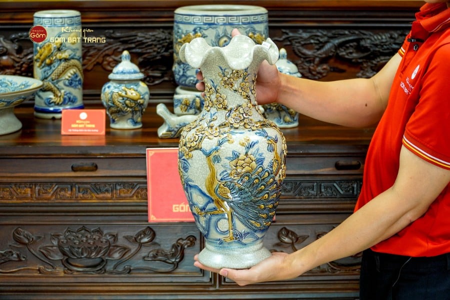 Bộ Đồ Thờ Phật (Cơ Bản 11 Món) Men Rạn