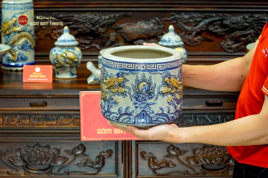 Bộ Đồ Thờ Phật (Cơ Bản 11 Món) Men Rạn