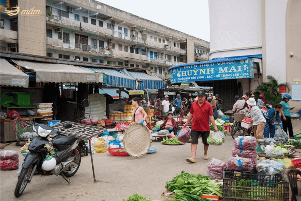 Chợ Đầm Nha Trang buổi sáng sớm