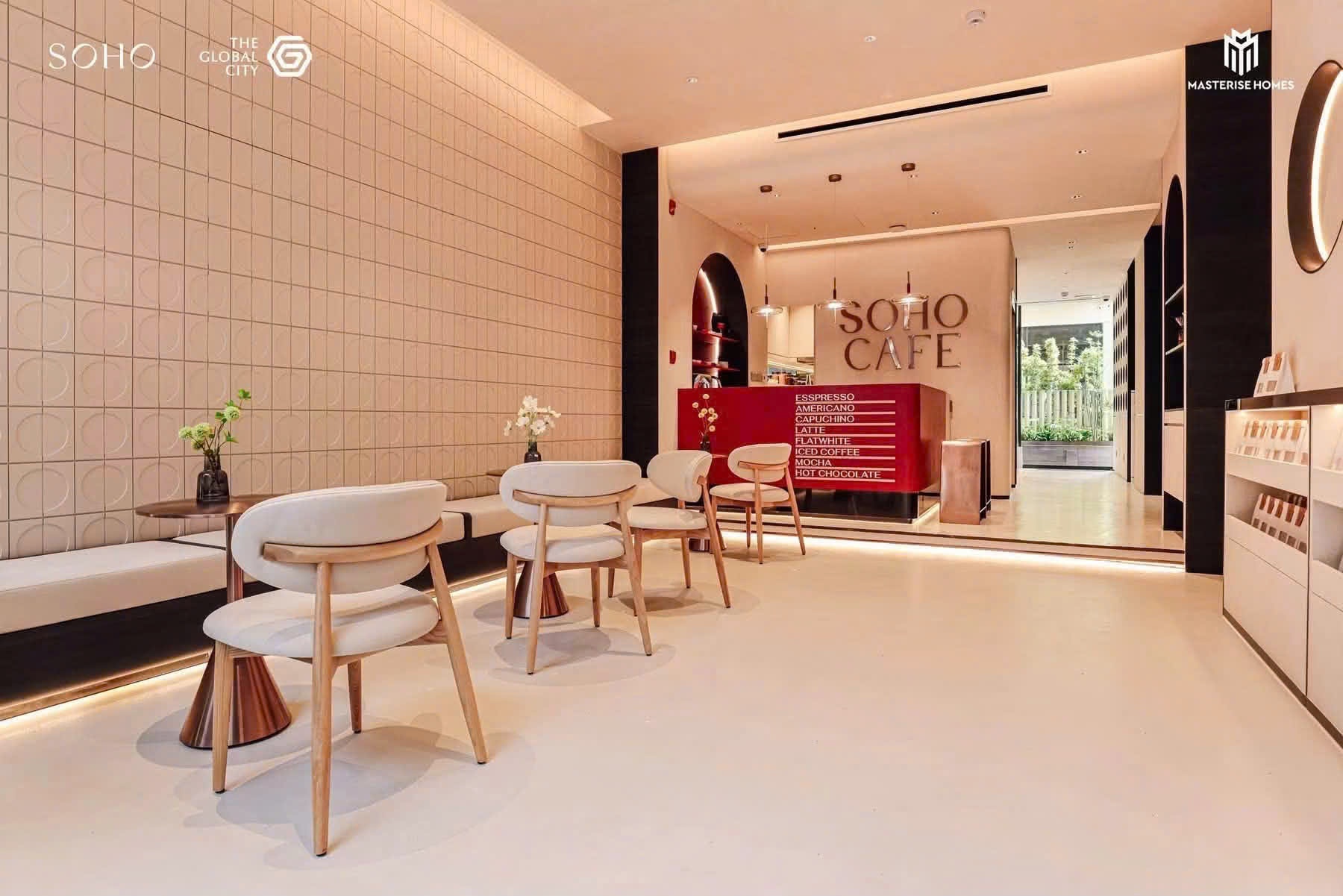 SOHO Social Club nổi bật với thiết kế mở, sẵn sàng chào đón các cộng đồng sáng tạo và giao thương.