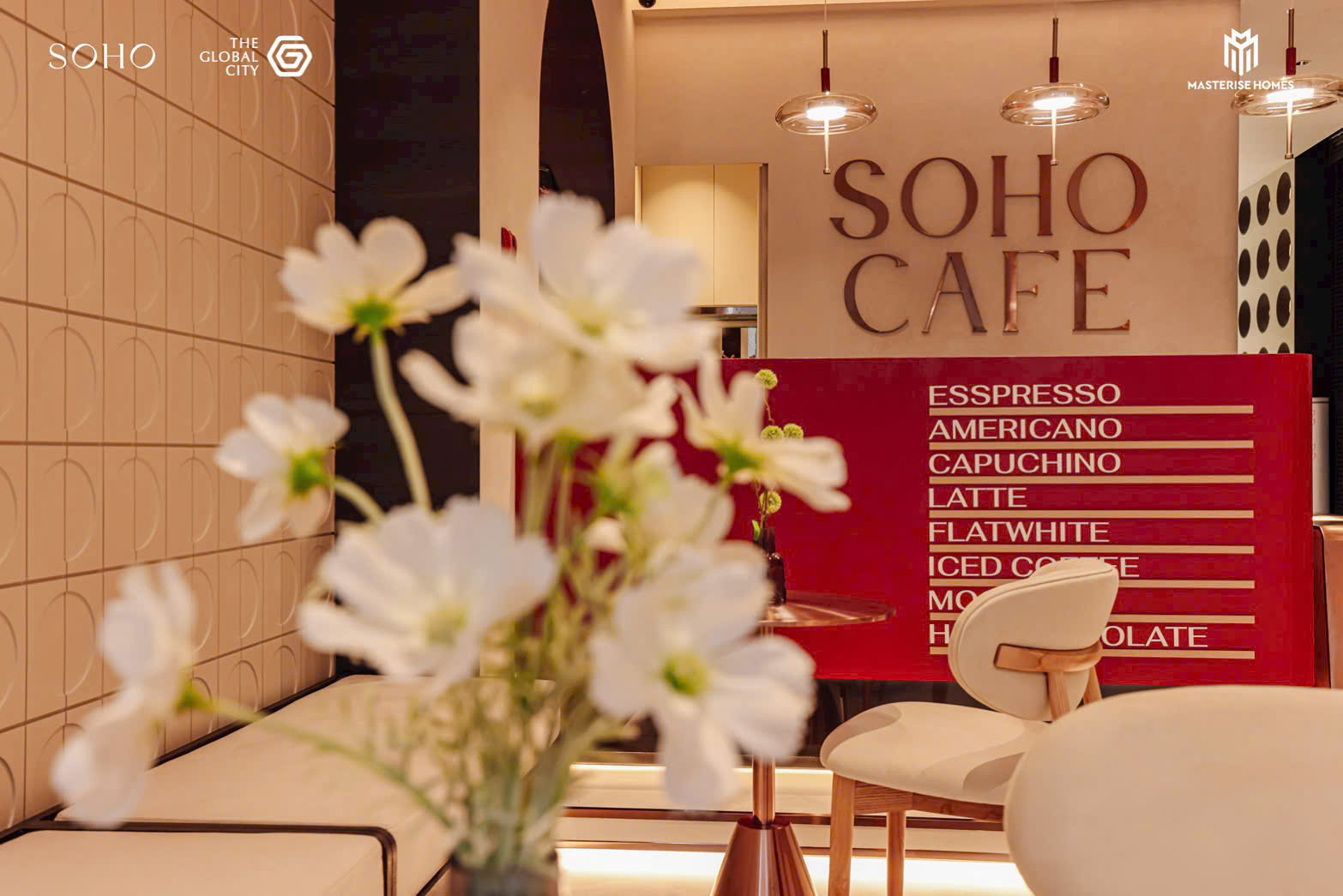Không gian sống và giao thương đẳng cấp tại phân khu SOHO The Global City, sản phẩm thấp tầng đã có sổ hồng sở hữu lâu dài.
