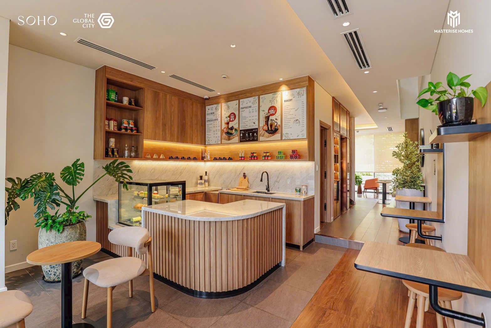 Không gian sống và giao thương đẳng cấp tại phân khu SOHO The Global City, sản phẩm thấp tầng đã có sổ hồng sở hữu lâu dài.