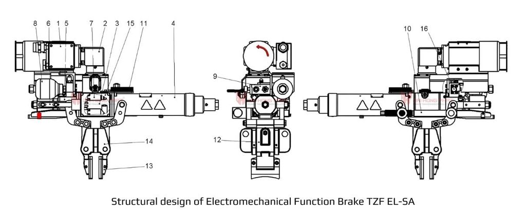 structural-design-of-electromechanical-function-brake-tzf-el-sa