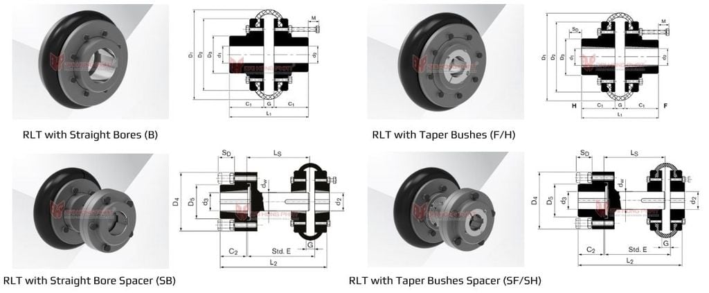technical-drawing-of-ringfeder-tyre-couplings-rlt