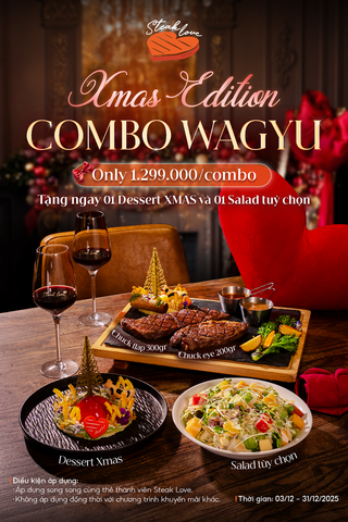 MERRY & BRIGHT LOVE – Combo WAGYU 500gr Chỉ 1.299.000