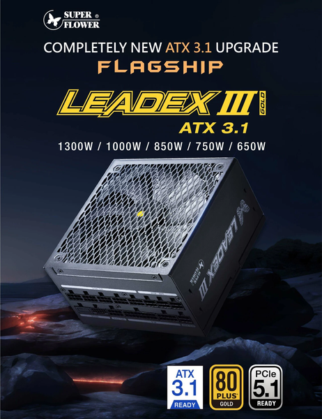 Nguồn SuperFlower Leadex III 850W