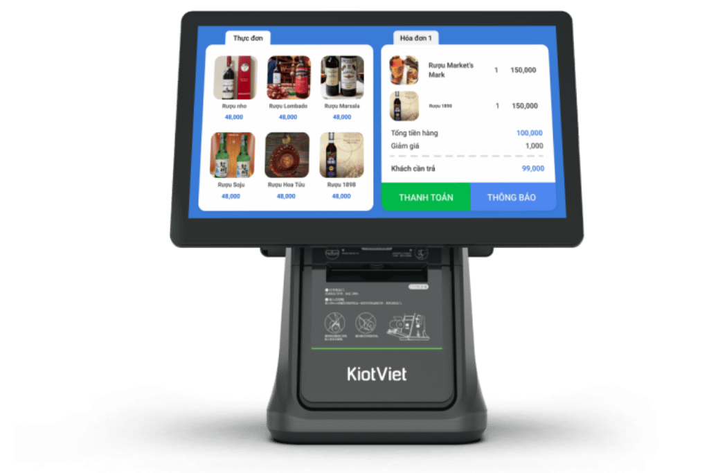 App quản lý bán hàng KiotViet hỗ trợ quản lý hàng hóa và tồn kho