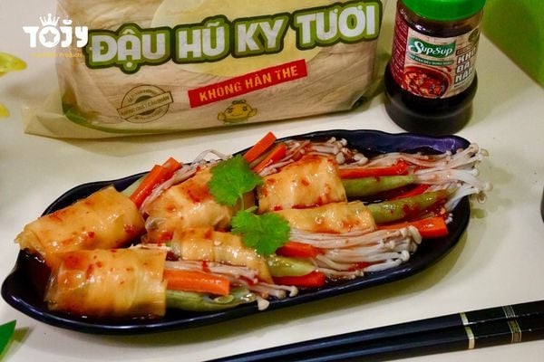 Đậu hũ ky TOJY - Đa dạng quy cách, không chất bảo quản