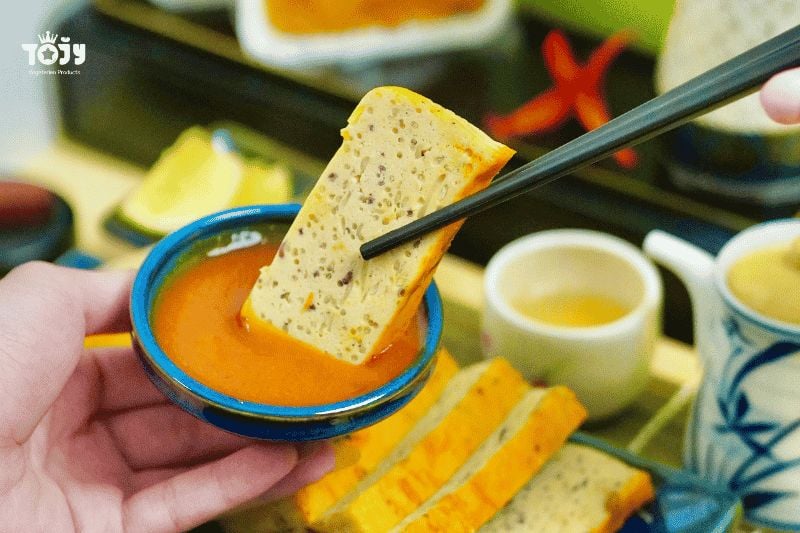 Chả hấp chay TOJY Foods đáp ứng đa dạng nhu cầu sử dụng