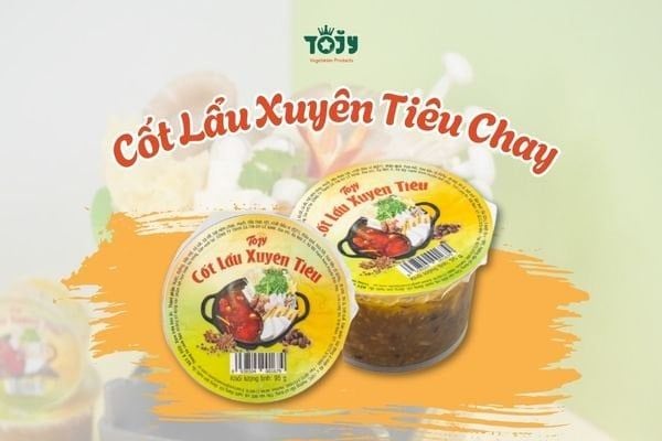 Cốt lẩu xuyên tiêu - cay nhẹ, đậm đà