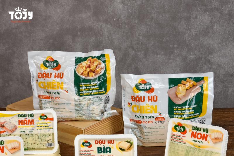 Đậu hũ chiên nhí nhà TOJY - ngon lành, tiện lợi, không chất bảo quản