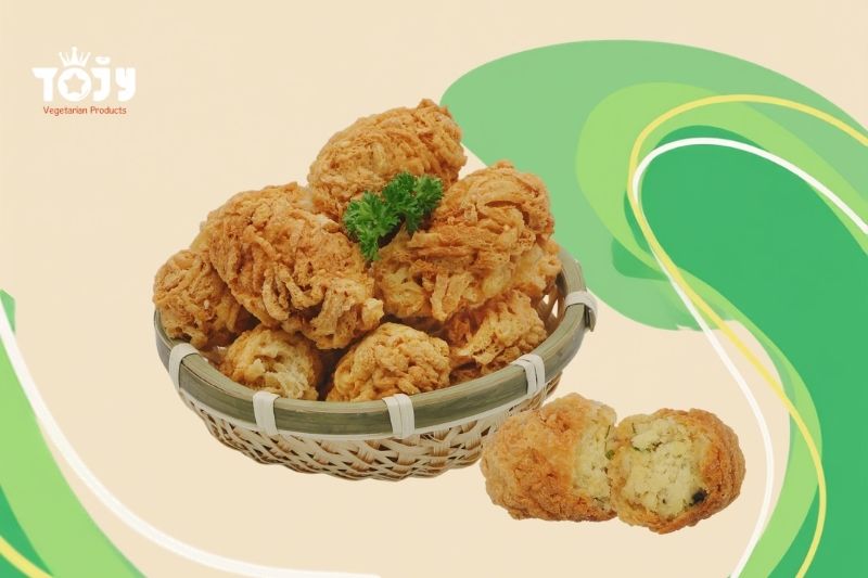 Khay đậu xanh sữa đậu nành chiên giòn cực ngon