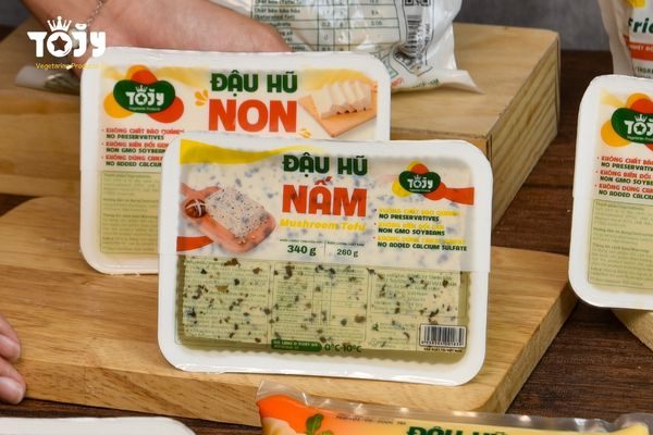 Đậu hũ TOJY với kết cấu chắc chắn, đa dạng hương vị