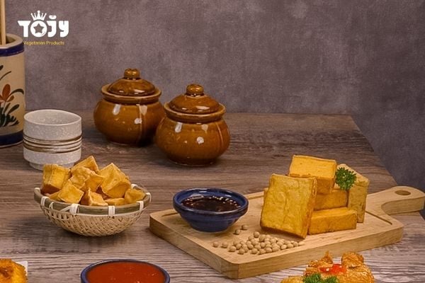 Đậu hũ chiên sẵn của TOJY Foods - Ngon, sạch, tiện lợi