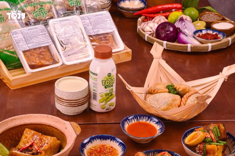 Thỏa sức sáng tạo nhiều món ngon cùng bánh xếp chay TOJY