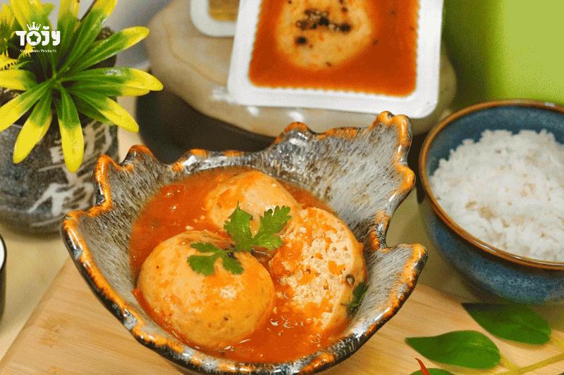Xíu mại chay TOJY tiện lợi, dễ bảo quản và chế biến.