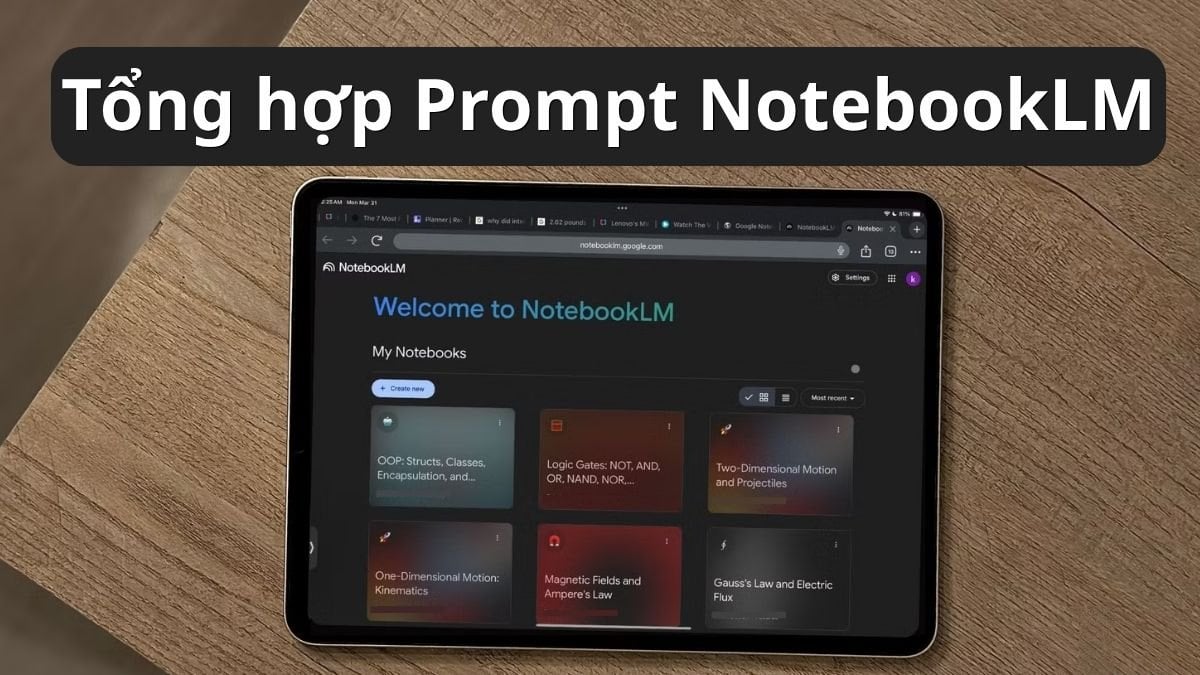 Tổng Hợp Prompt NotebookLM Chuẩn Nhất Cho Từng Ngành Nghề – CP-Hub Tech ...