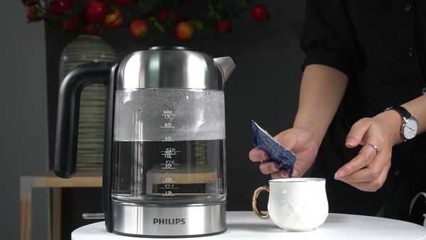 Hướng dẫn sử dụng và tẩy cặn ấm đun nước siêu tốc bền bỉ theo thời gian