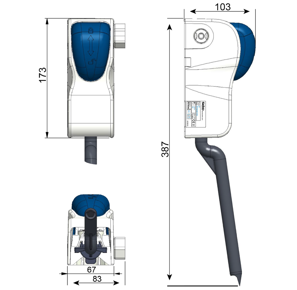 Thông số kỹ thuật thiết bị pha hóa chất SEKO ProMini 3.5 GPM