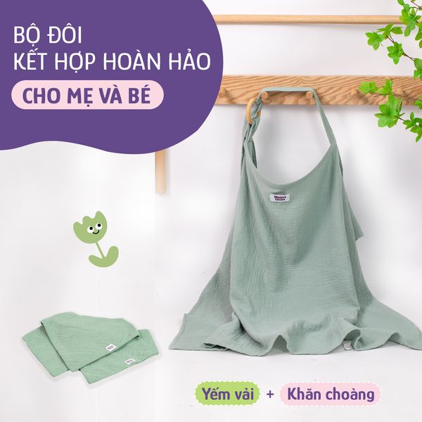 Bộ đôi kết hợp hoàn hảo cho mẹ và bé