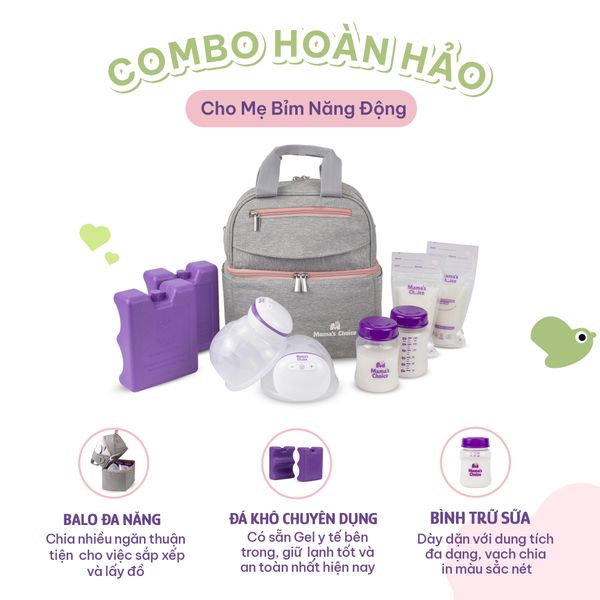 Combo hoàn hảo cho mẹ bỉm năng động