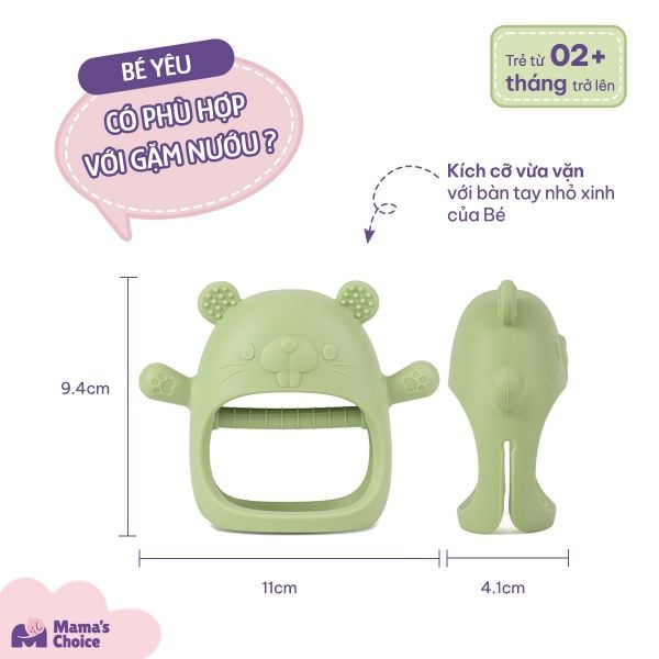 Gặm nướu dành cho Bé từ 02 tháng tuổi