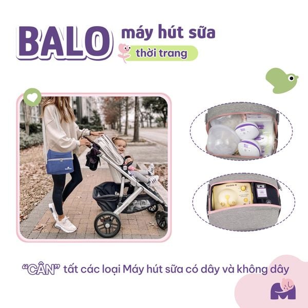 Gọn nhẹ mà cân “tất” các loại máy hút sữa