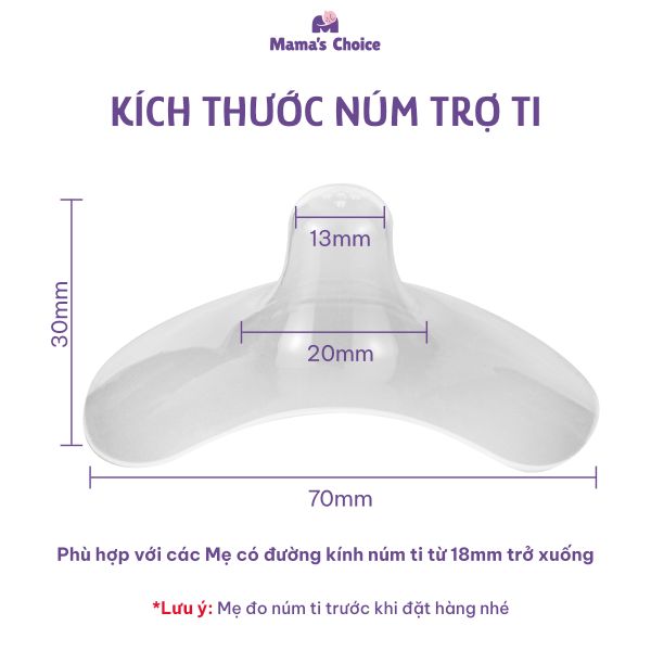 Kích thước núm trợ ti