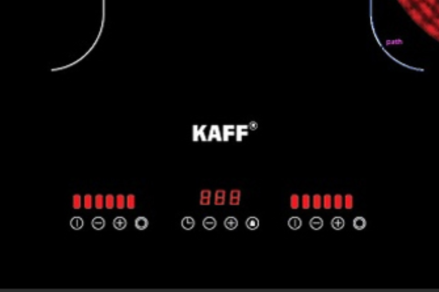 KAFF KF-EG901IH được trang bị bảng điều khiển cảm ứng
