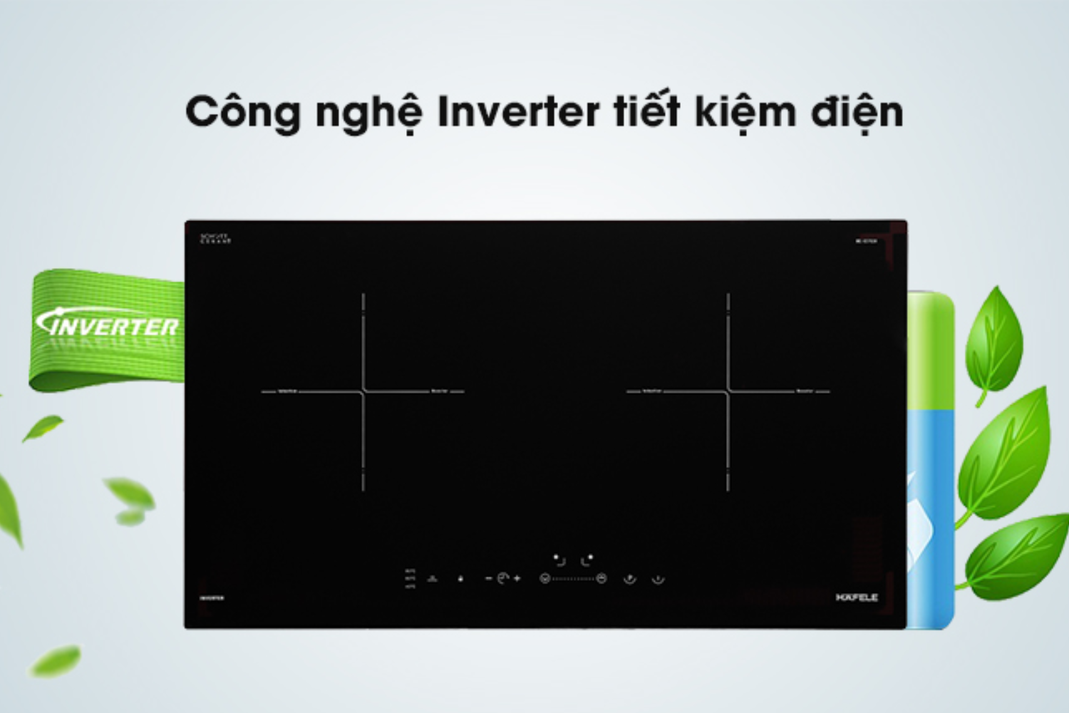 Bếp từ Hafele HC-I2712A tích hợp Inverter duy trì nhiệt độ ổn định ngay cả ở các mức công suất thấp