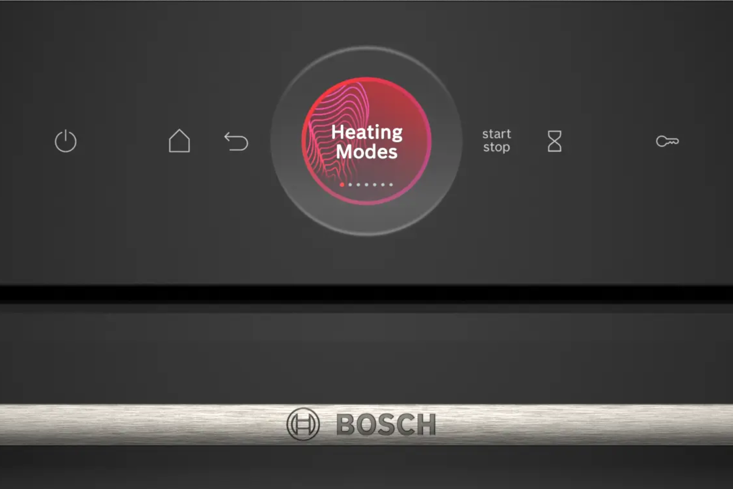 Lò nướng Bosch HBG7341B1B được trang bị màn hình cảm ứng màu TFT