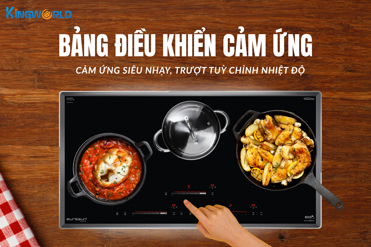 Bảng điều khiển cảm ứng dạng trượt (Slider)