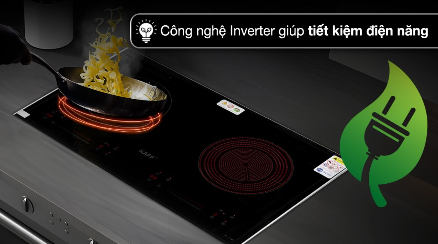 Bếp điện từ KAFF KF-FL88IC New trang bị công nghệ Inverter tiên tiến