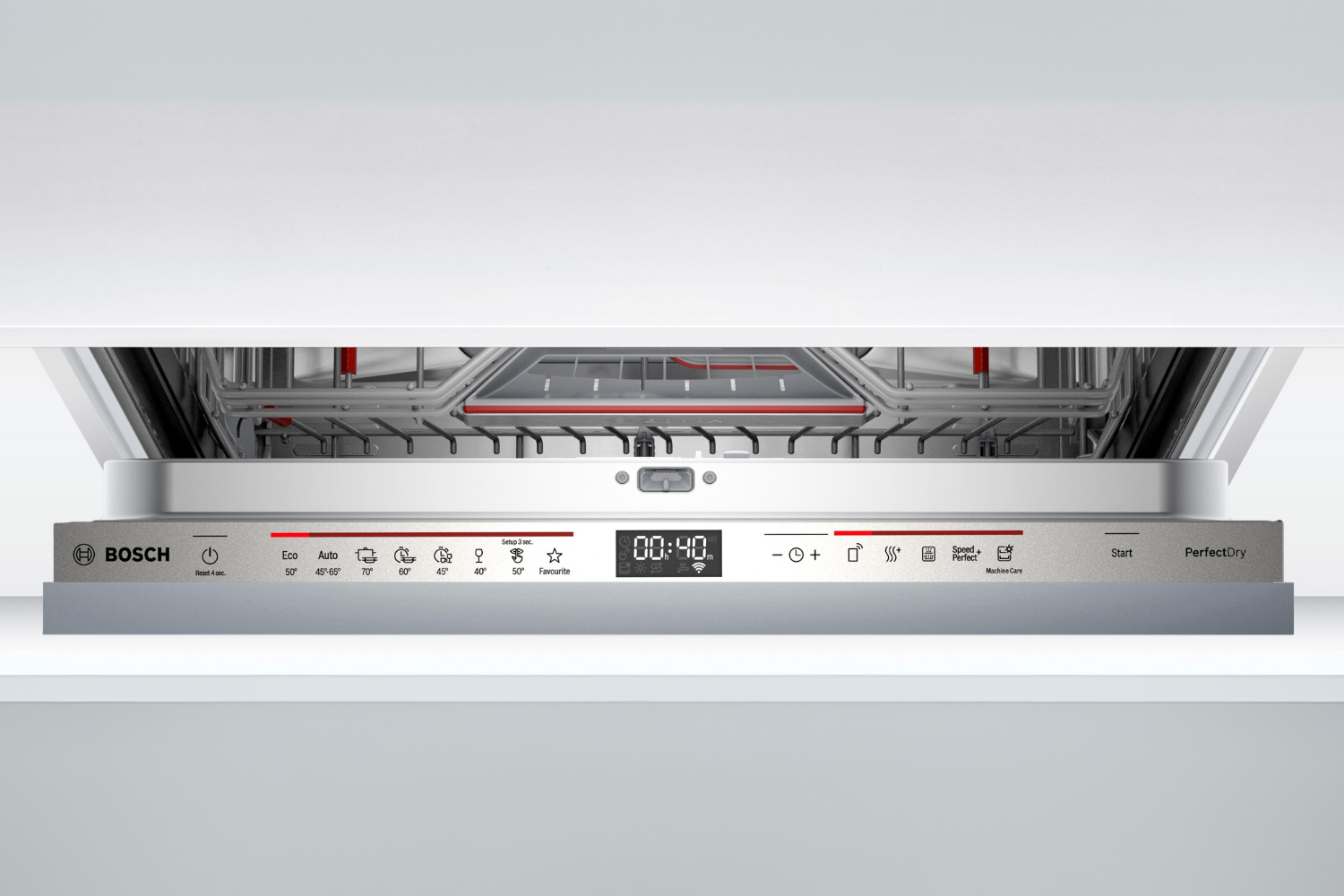 Máy rửa bát Bosch SMV6ZCX42E trang bị 8 chương trình hiện đại