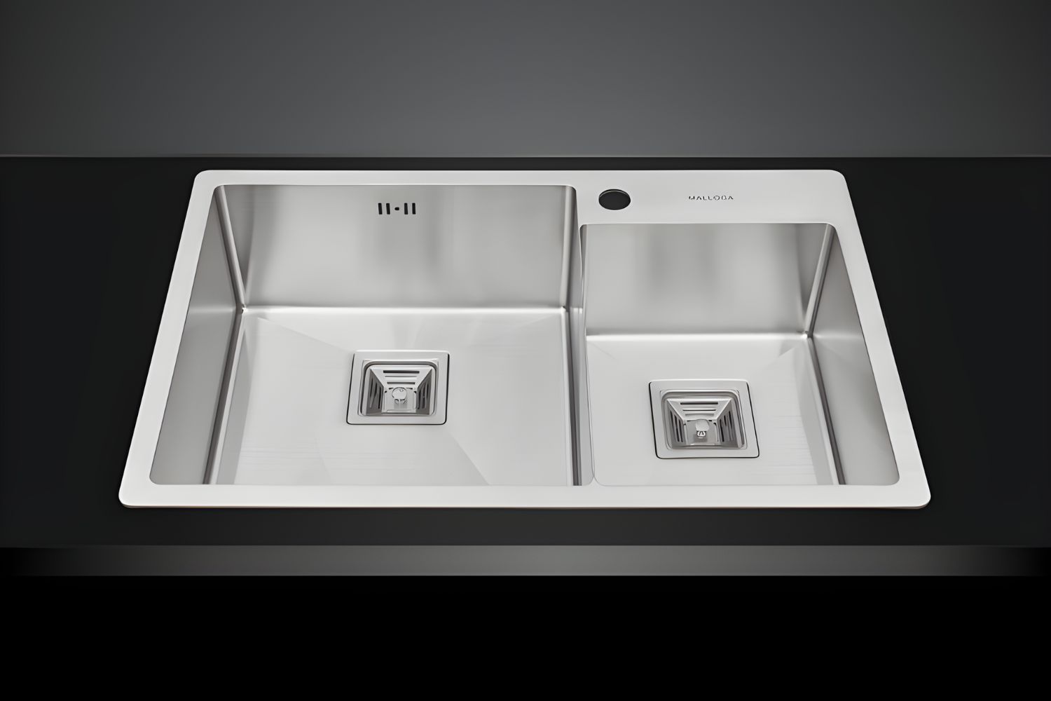 Malloca MS 620T tích hợp lỗ tròn lắp vòi rửa bát