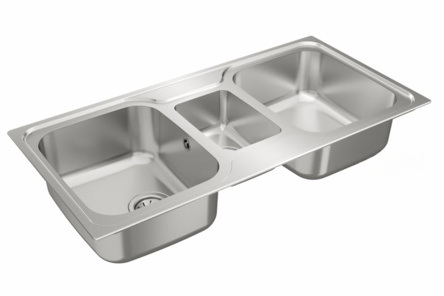 Chậu rửa chén Teka CLASSIC 21/2B sản xuất bằng inox AISI 304 bền bĩ và chịu nhiệt tốt