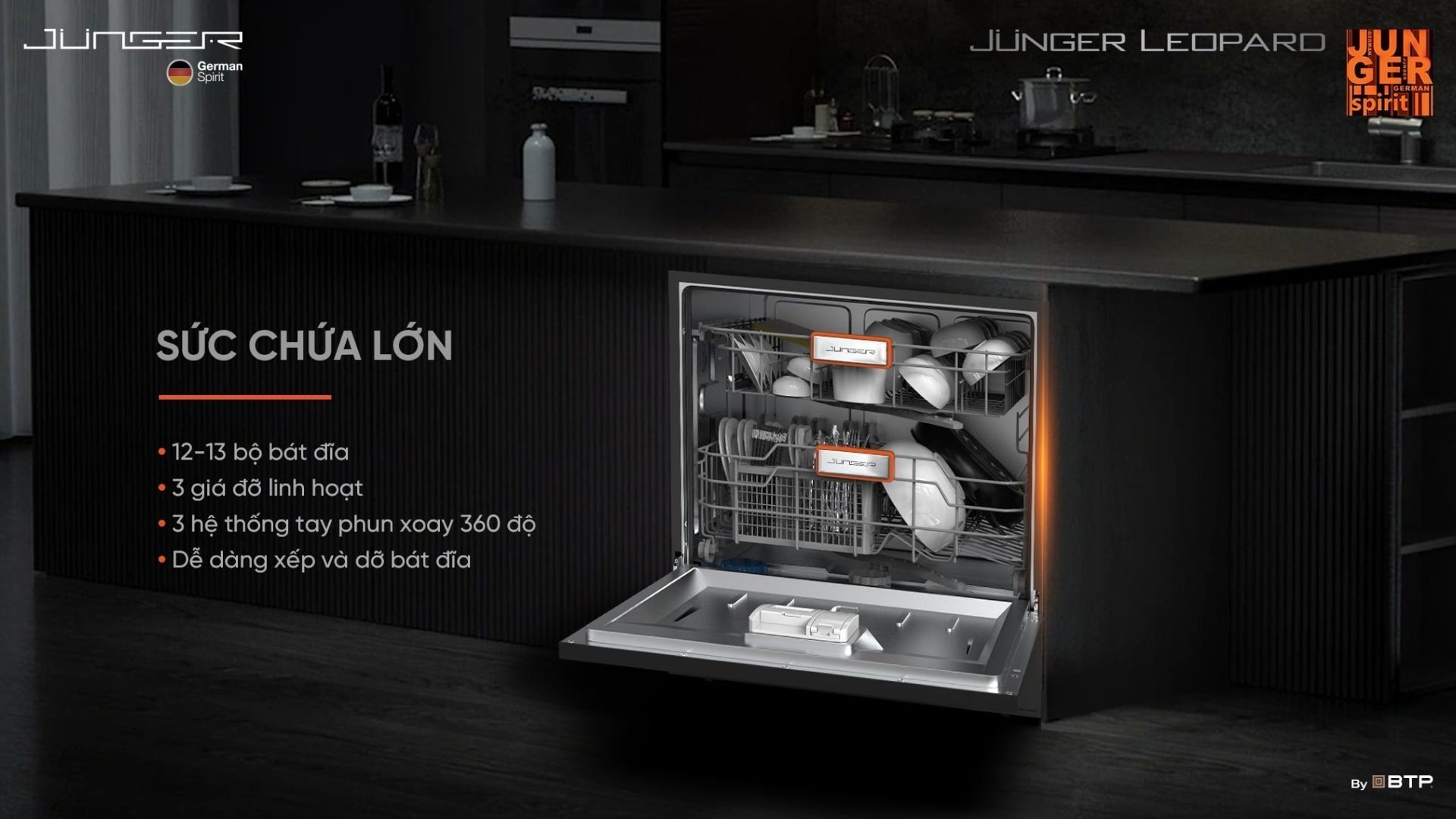 Sức chứa lớn, phù hợp với mọi gia đình Việt