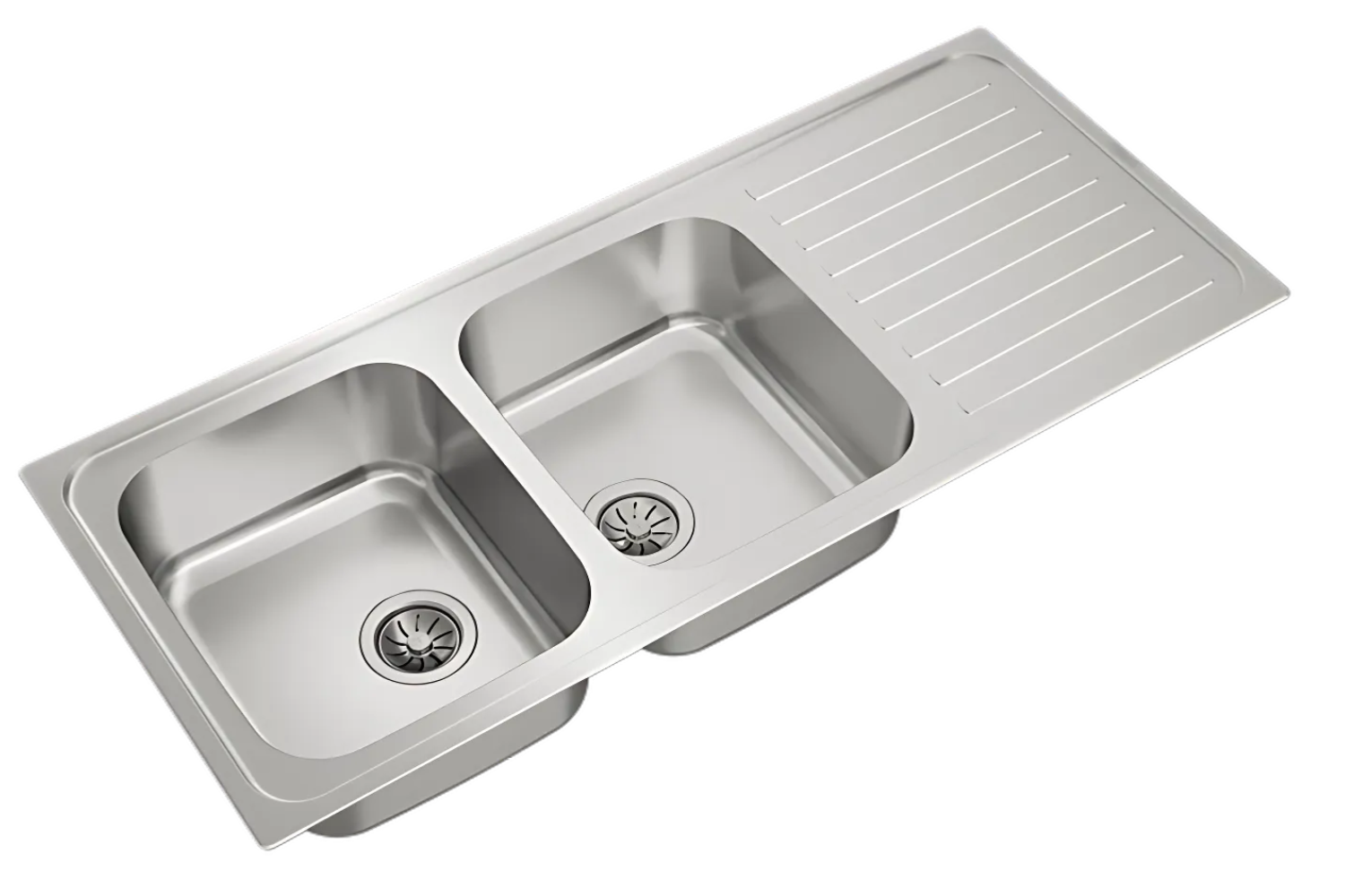 Chậu rửa bát Teka CLASSIC 2B 1D được thiết kế 2 hố riêng biệt sang trọng và tinh tế