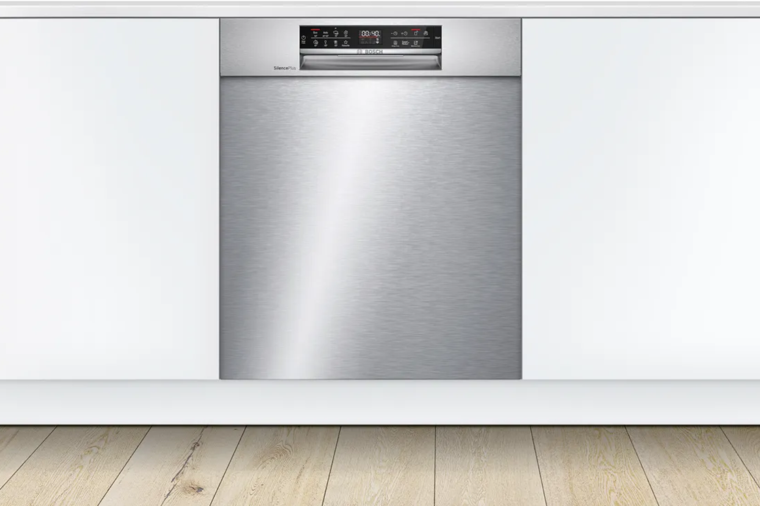 Máy rửa bát Bosch SMU6ECS57E Serie 6 thiết kế lắp đặt bán âm sang trọng