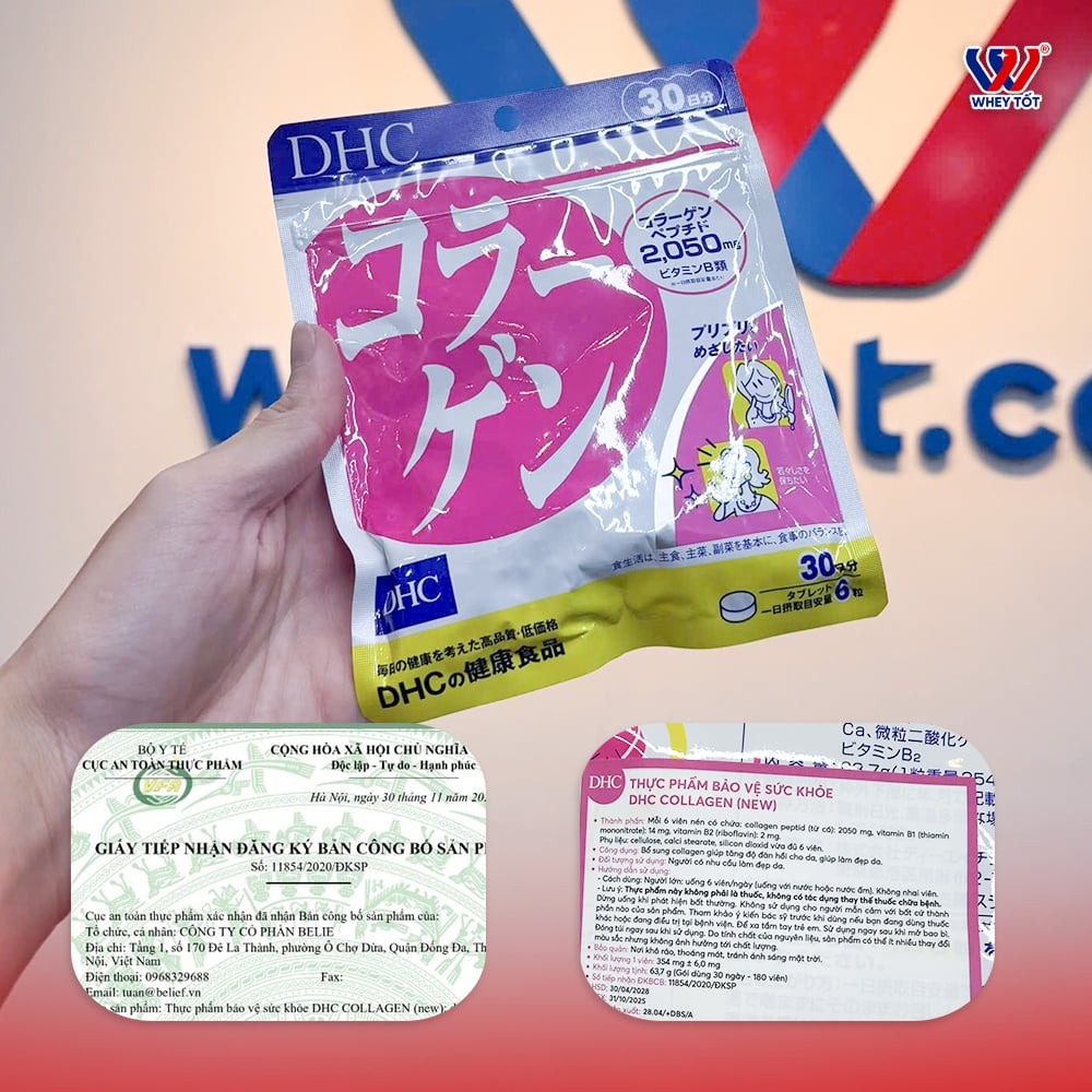 DHC Viên uống Collagen chính hãng