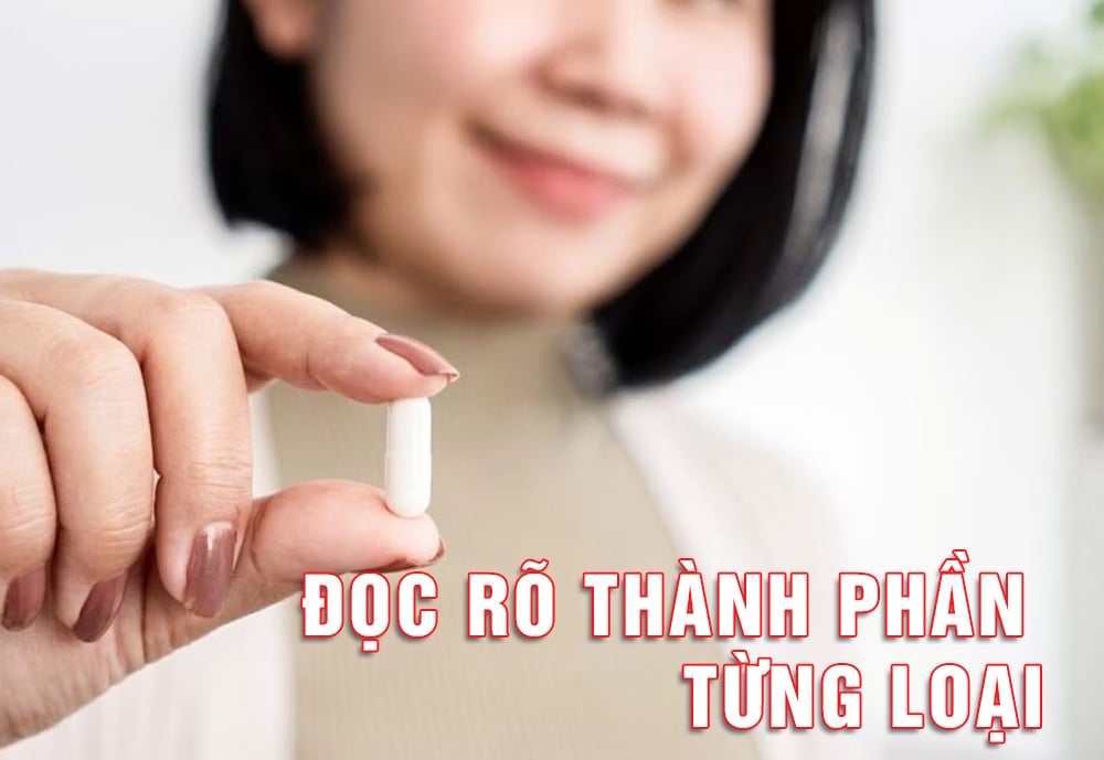 đọc rõ thành phần từng loại