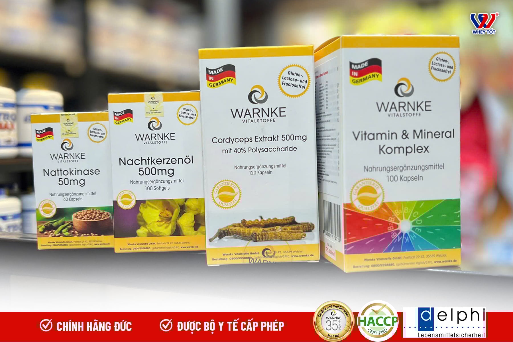 Warnke viên uống chính hãng Đức
