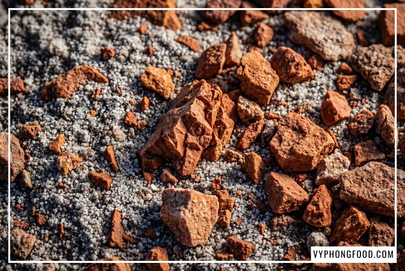 Hình ảnh bụi cây trà rooibos Nam Phi sinh trưởng dẻo dai giữa vùng đất sa thạch khô cằn Cederberg. Đây là hệ sinh thái duy nhất trên Trái Đất giúp loài cây này vươn rễ sâu 2m, tự tổng hợp hợp chất chống oxy hóa mạnh mẽ để sinh tồn. Nhờ đó, hồng trà rooibos mang lại công dụng trà thảo mộc tuyệt vời cho sức khỏe. Nếu bạn đang tìm kiếm trà rooibos mua ở đâu uy tín, sản phẩm chuẩn PDO tại Vy Phong Food là lựa chọn hàng đầu.
