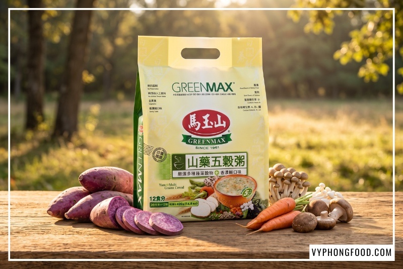Mua ngũ cốc ăn kiêng Đài Loan nhập khẩu chính ngạch thương hiệu Greenmax tại Vy Phong Food. Giải pháp dinh dưỡng lành mạnh, Non-GMO, tốt cho vóc dáng.