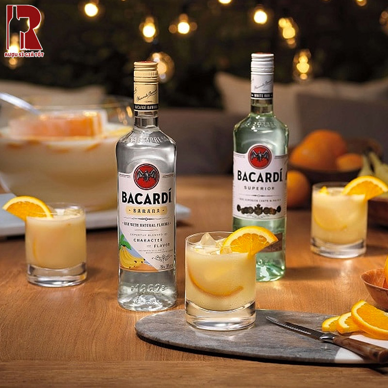 Rượu Bacardi vừa có thể dùng để pha cocktail vừa phù hợp để uống nguyên chất