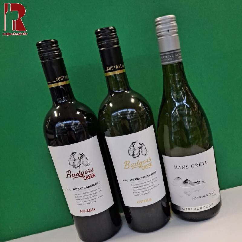 Rượu Vang Badgers Creek Chardonnay Semillon